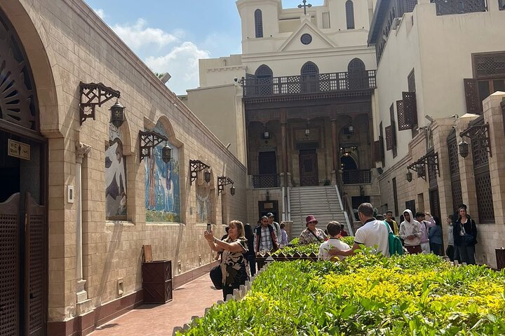 Private Tour to Old Coptic Cairo and Cairo Food Tour.